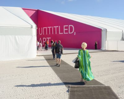 UNTITLED, ART. Miami Beach 2017 UNTITLED, ART. Miami opened on Tuesday, December 5, 2017 on Miami Beach. Photograph by Casey Kelbaugh